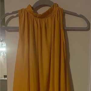 Fun yellow dress!